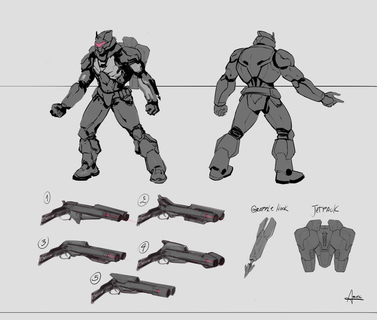 Example listing - Character sheet