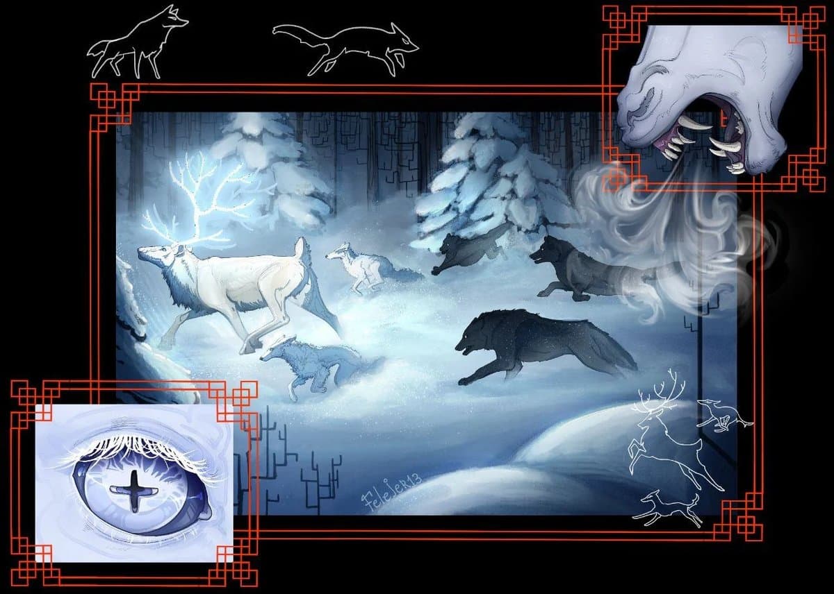 Deer winter